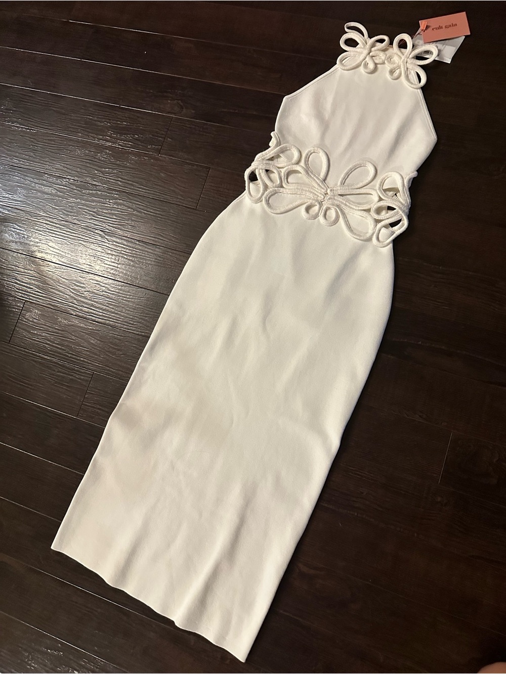 Cult Gaia Jena Knit Dress in White - Picture 8 of 10